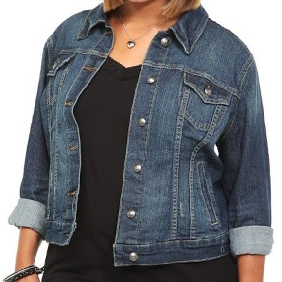 NWT Torrid Jean Jacket 1XL - Picture 1 of 4